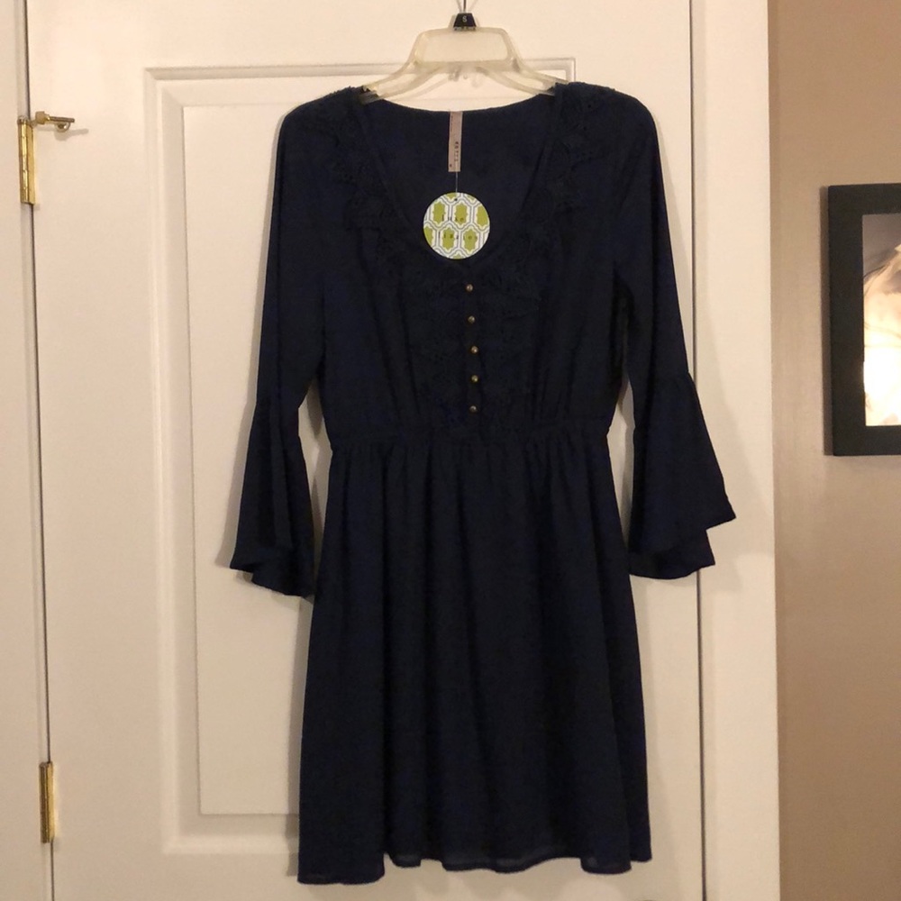 Navy Blue Dress